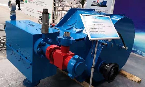1500HP 파괴는 흐름 150m3/H (2500L/Min), 압력 110MPa (15950psi)로 펌프질합니다